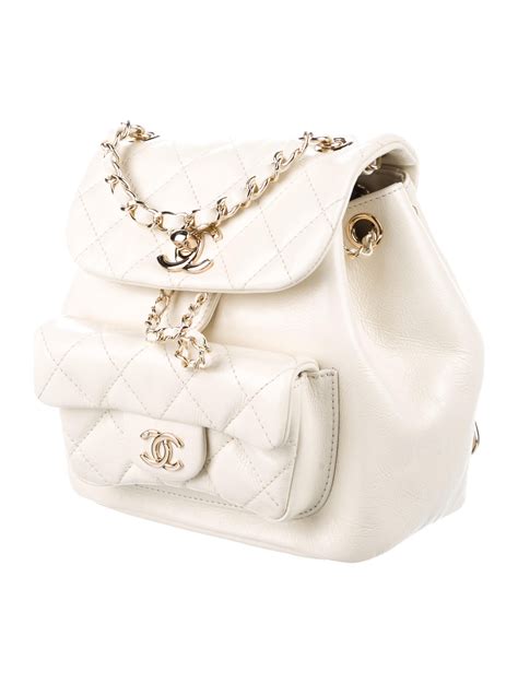 chanel white travel bag|chanel duma backpack 2022 price.